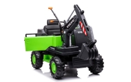 Elektrinis ekskavatorius Volvo DK-VE888, Green-Elektromobiliai vaikams, Traktoriai-e-vaikas