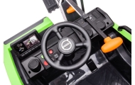 Elektrinis ekskavatorius Volvo DK-VE888, Green-Elektromobiliai vaikams, Traktoriai-e-vaikas