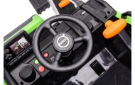 Elektrinis ekskavatorius Volvo DK-VE888, Green-Elektromobiliai vaikams, Traktoriai-e-vaikas