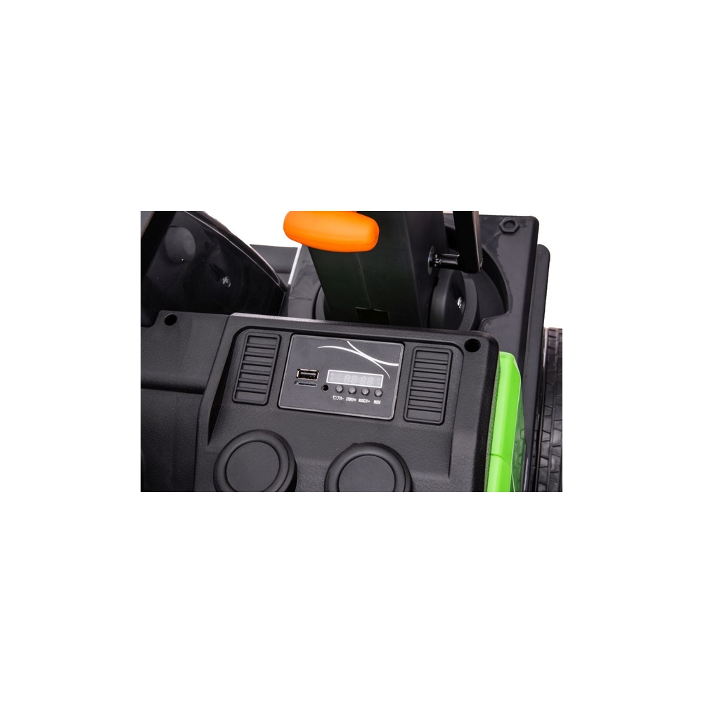 Elektrinis ekskavatorius Volvo DK-VE888, Green-Elektromobiliai vaikams, Traktoriai-e-vaikas