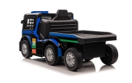 Elektromobilis Mercedes + puspriekabė XMX622B LCD, Dark Blue-Elektromobiliai vaikams, Sunkvežimiai-e-vaikas