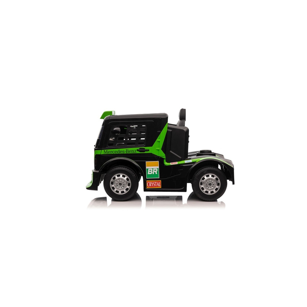 Elektromobilis Mercedes XMX622, Green-Elektromobiliai vaikams, Sunkvežimiai-e-vaikas