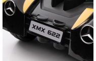 Battery-powered car Mercedes XMX622 Yellow