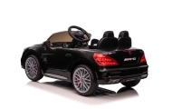 Elektromobilis Mercedes SL65 S su LCD, lakuotas juodas-Elektromobiliai vaikams, Mašinos-e-vaikas