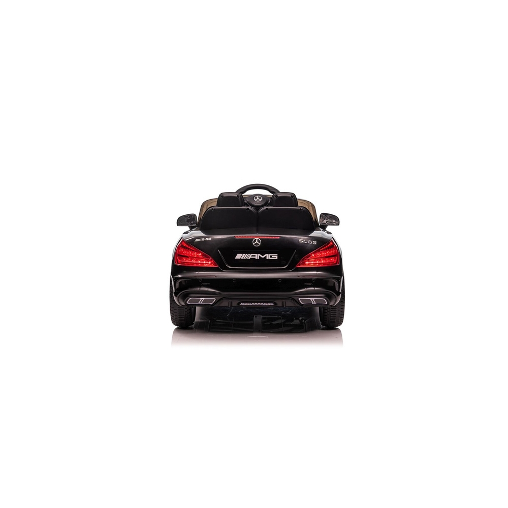 Elektromobilis Mercedes SL65 S su LCD, lakuotas juodas-Elektromobiliai vaikams, Mašinos-e-vaikas