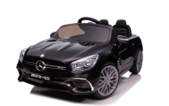 Elektromobilis Mercedes SL65 S su LCD, lakuotas juodas-Elektromobiliai vaikams, Mašinos-e-vaikas