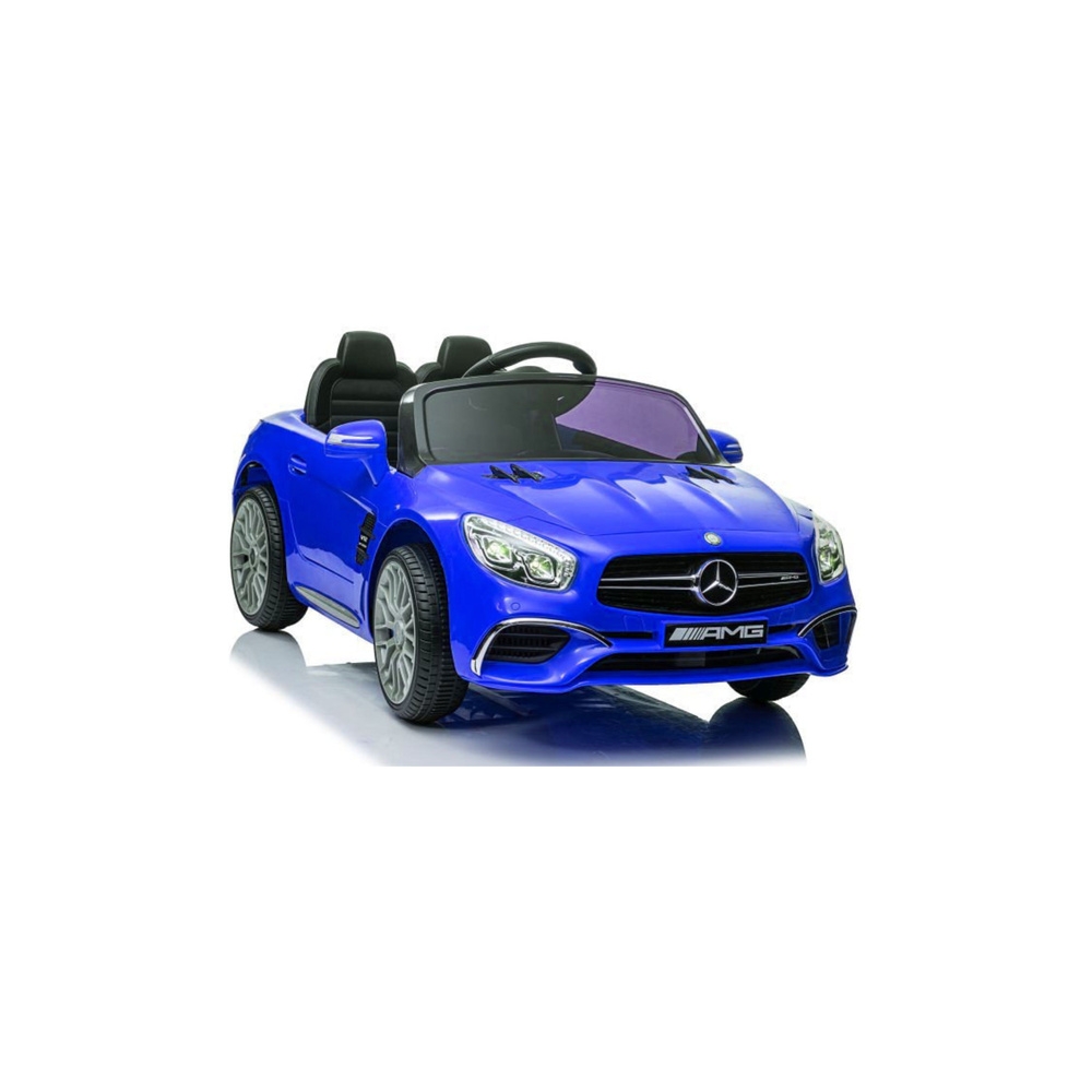 Battery Car Mercedes SL65 S Blue Lacquered LCD
