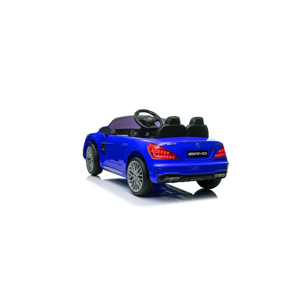 Battery Car Mercedes SL65 S Blue Lacquered LCD