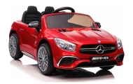 Elektromobilis Mercedes SL65 S su LCD, lakuotas raudonas-Elektromobiliai vaikams, Mašinos-e-vaikas