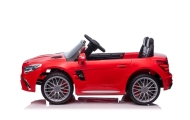 Elektromobilis Mercedes SL65 S su LCD, lakuotas raudonas-Elektromobiliai vaikams, Mašinos-e-vaikas