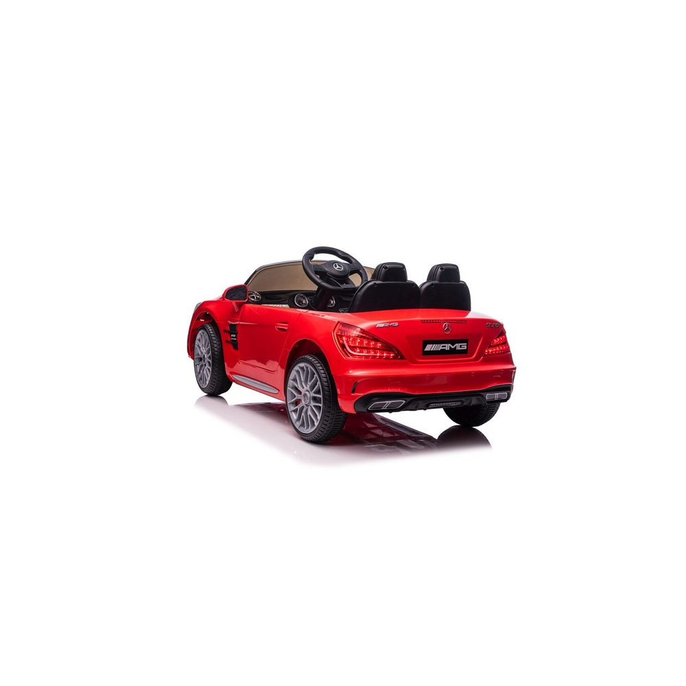 Elektromobilis Mercedes SL65 S su LCD, lakuotas raudonas-Elektromobiliai vaikams, Mašinos-e-vaikas