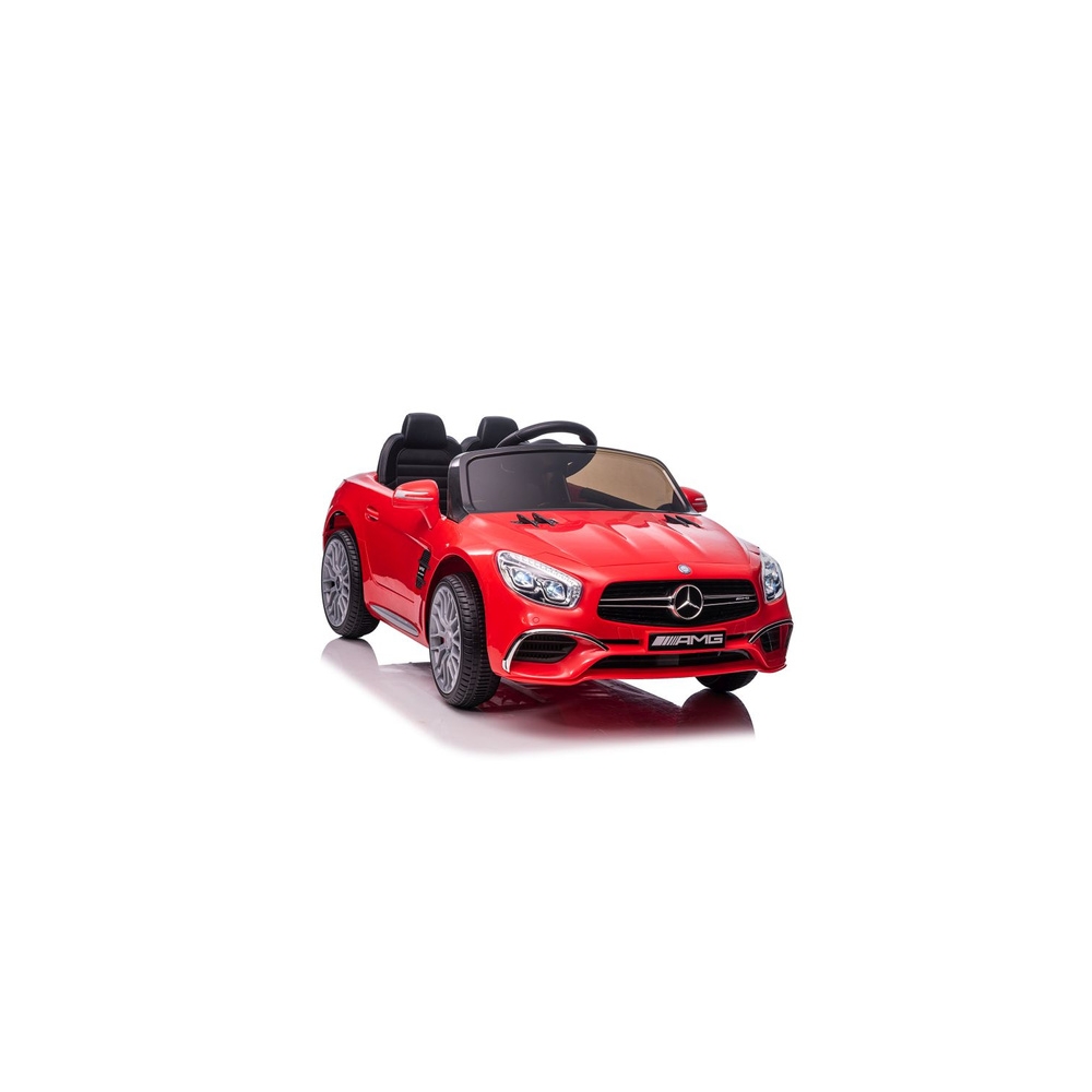 Elektromobilis Mercedes SL65 S su LCD, lakuotas raudonas-Elektromobiliai vaikams, Mašinos-e-vaikas