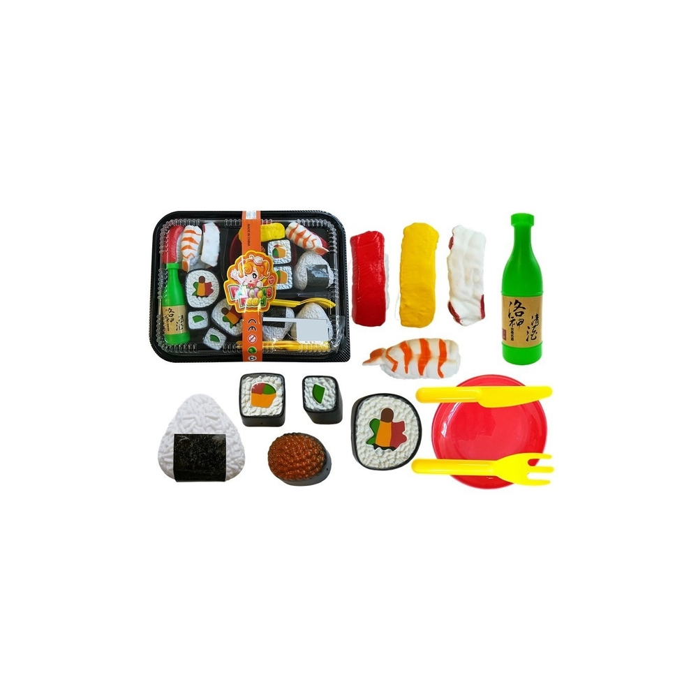 Children's Sushi Set with Cutlery