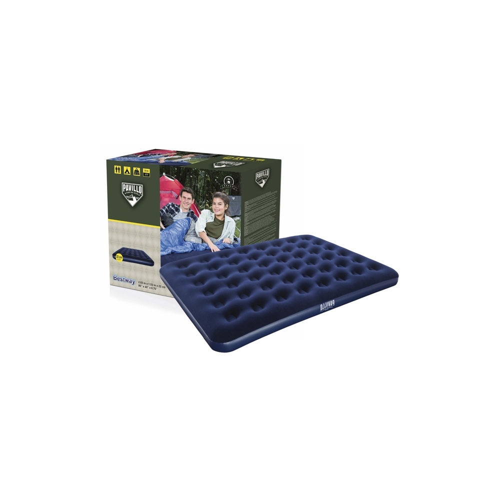 Pripučiamas čiužinys 203 x 152 x 22 cm Bestway 67003-Namai, laisvalaikis, turizmas, Pripučiami čiužiniai ir baldai-e-vaikas