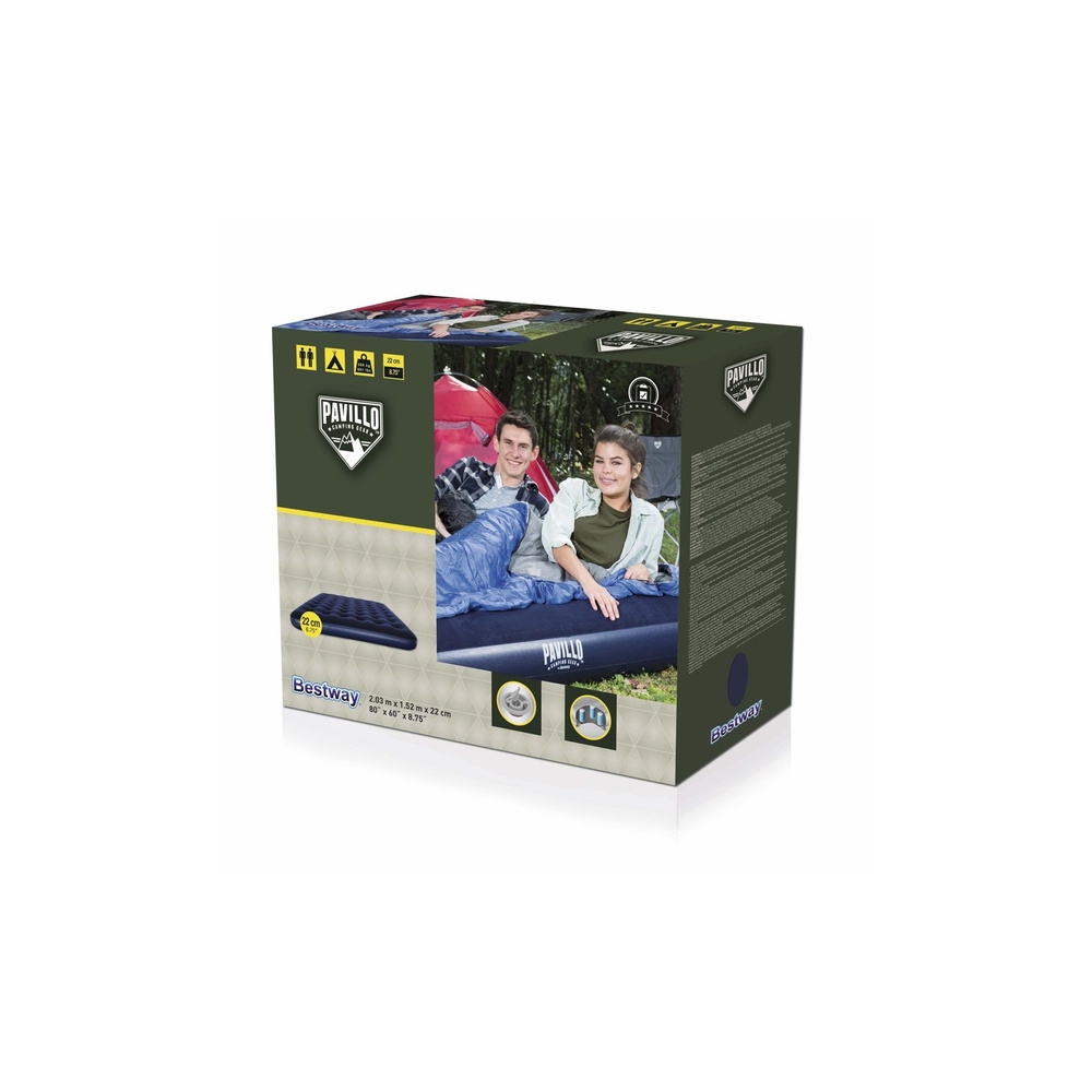 Pripučiamas čiužinys 203 x 152 x 22 cm Bestway 67003