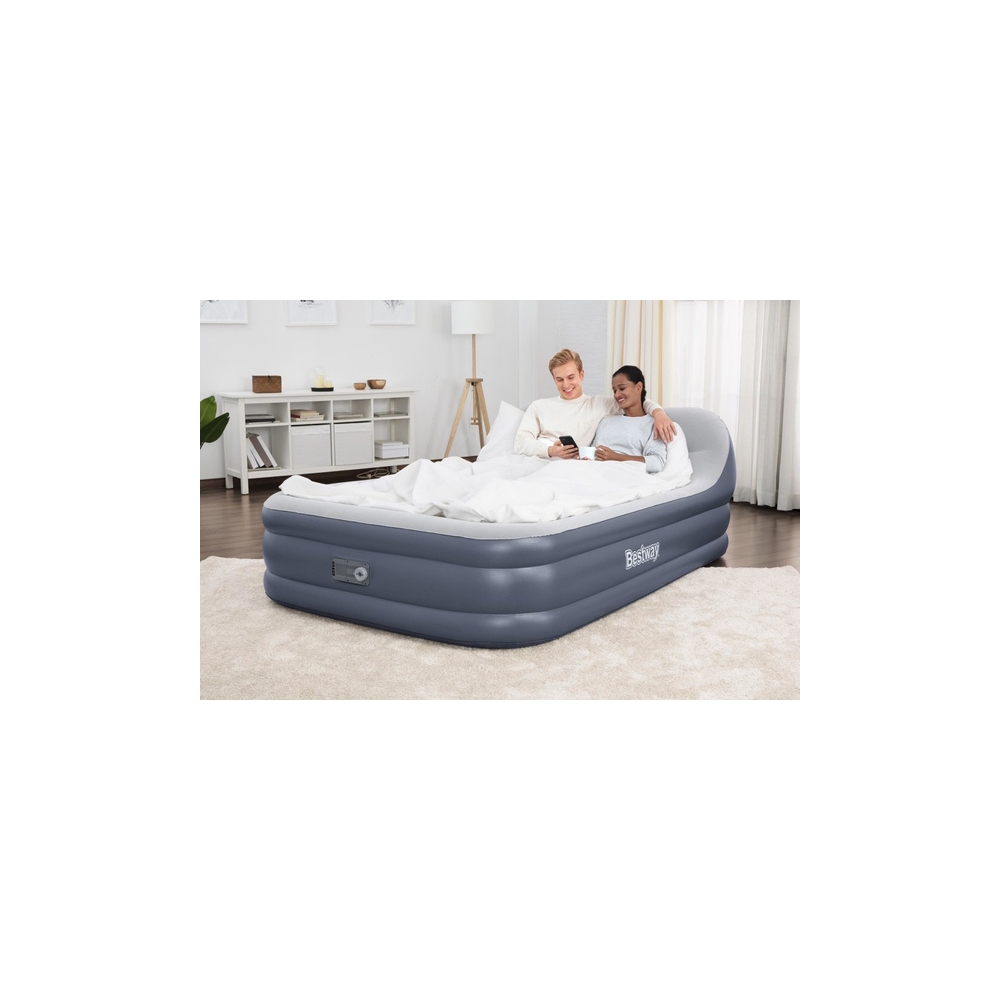 Pripučiamas čiužinys su pompa, 226 x 152 x 84 cm, Bestway 67923-Namai, laisvalaikis, turizmas, Pripučiami čiužiniai ir baldai-e-