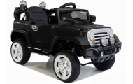 Elektromobilis Jeep JJ245, juodas-Elektromobiliai vaikams, Visureigiai-e-vaikas