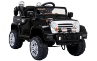 Elektromobilis Jeep JJ245, juodas-Elektromobiliai vaikams, Visureigiai-e-vaikas