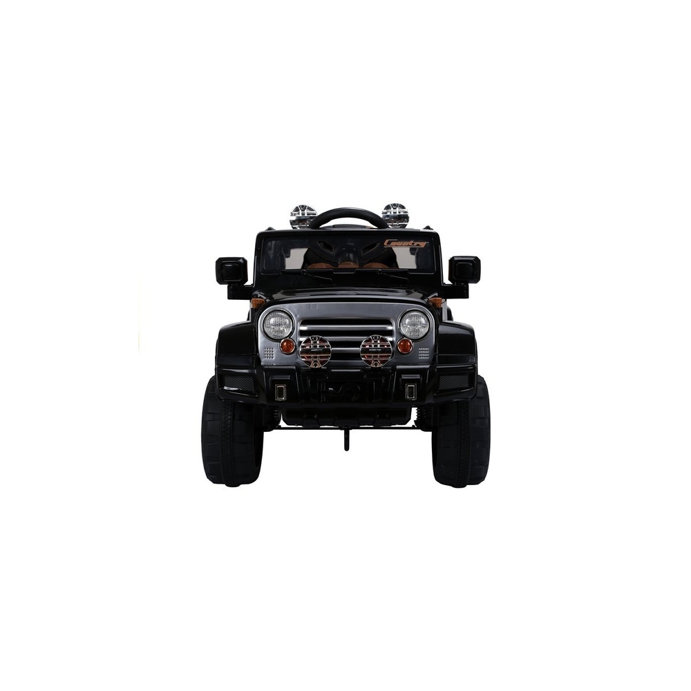 Elektromobilis Jeep JJ245, juodas-Elektromobiliai vaikams, Visureigiai-e-vaikas