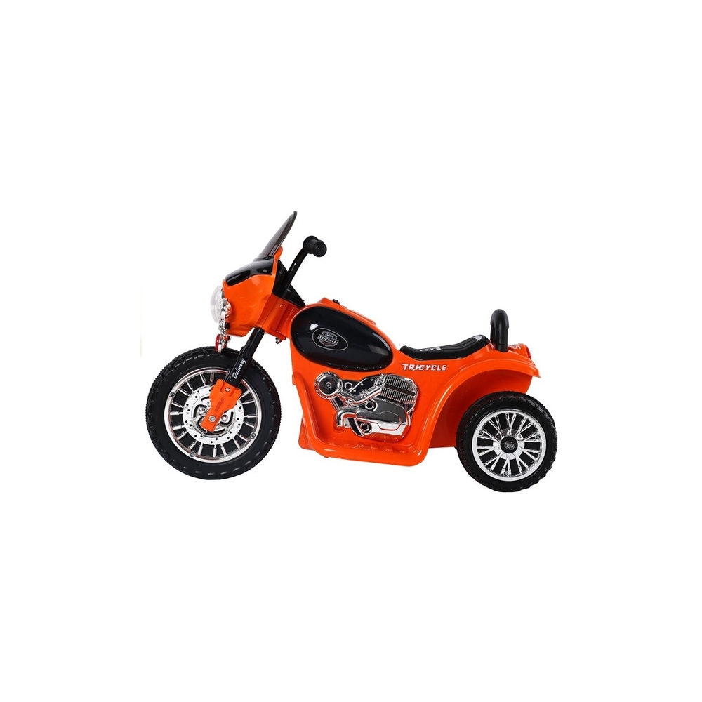 Elektrinis motociklas JT568, Orange-Elektromobiliai vaikams, Motociklai-e-vaikas