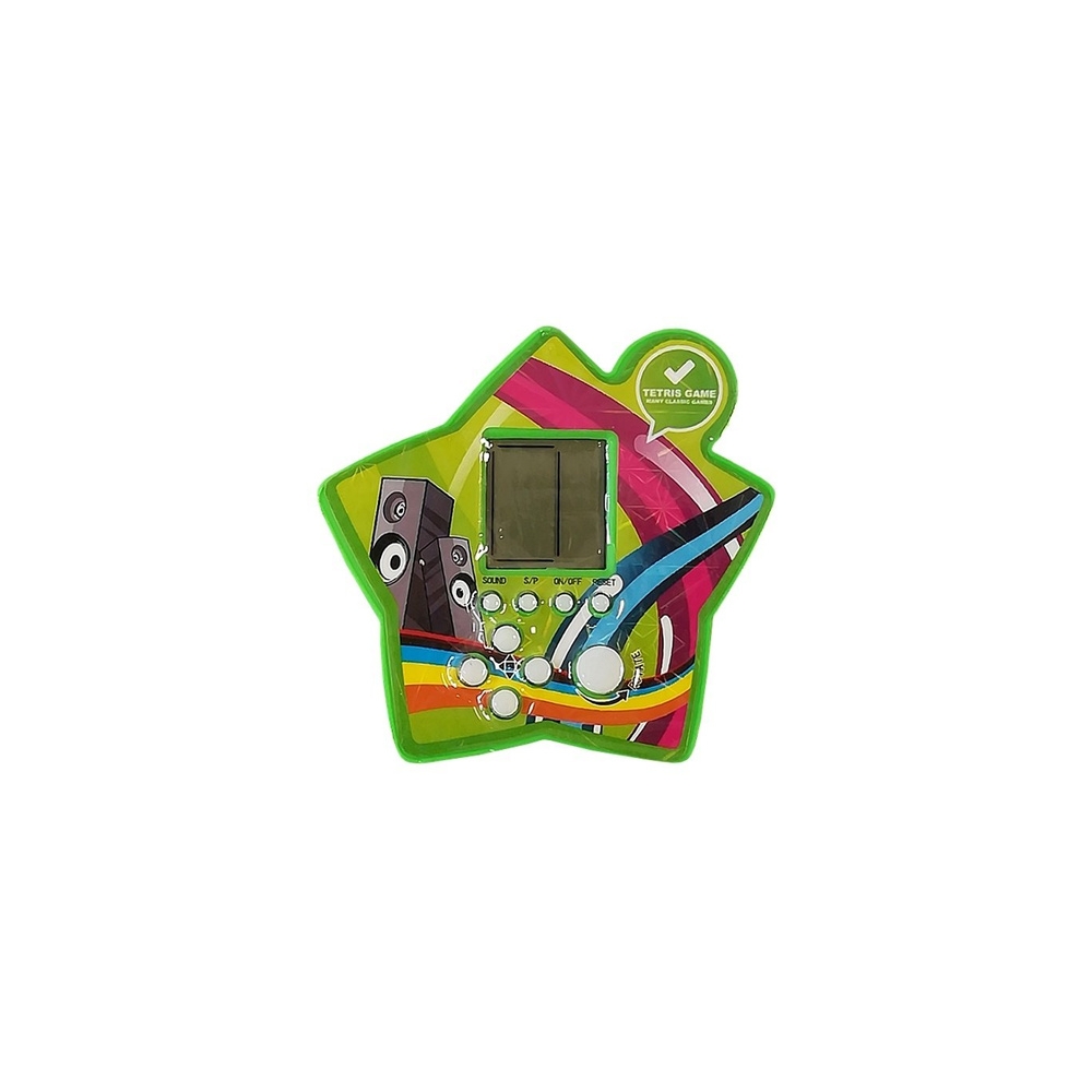 Elektroninis kišeninis žaidimas Tetris Star Green