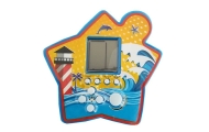 Brick Game Electronic Tetris Portable Star Blue
