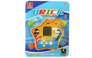 Elektroninis kišeninis žaidimas Brick Tetris Yellow
