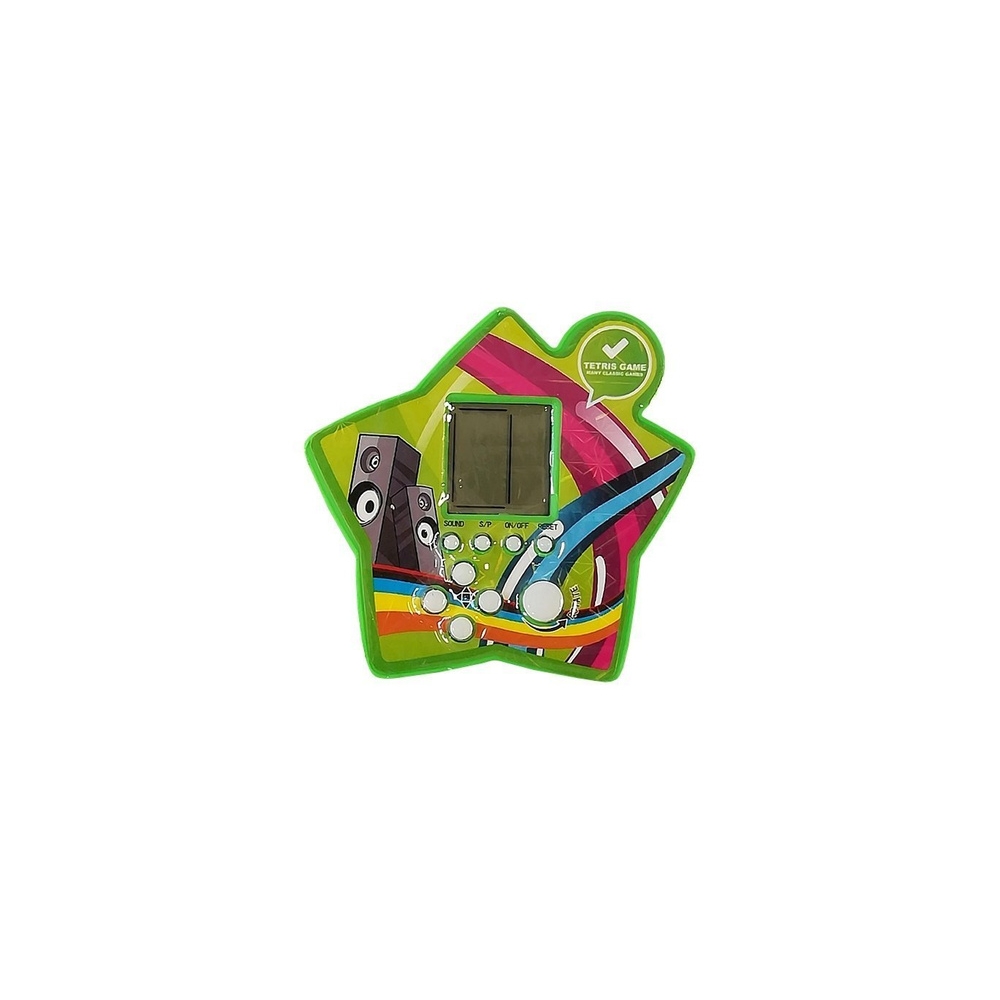 Elektroninis kišeninis žaidimas Tetris Star Green