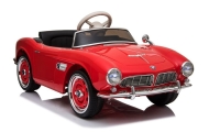 Auto na Akumulator BMW Retro Czerwone Lakierowane