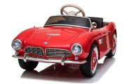 Auto na Akumulator BMW Retro Czerwone Lakierowane