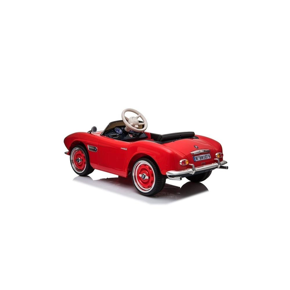 Auto na Akumulator BMW Retro Czerwone Lakierowane