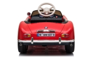 Auto na Akumulator BMW Retro Czerwone Lakierowane