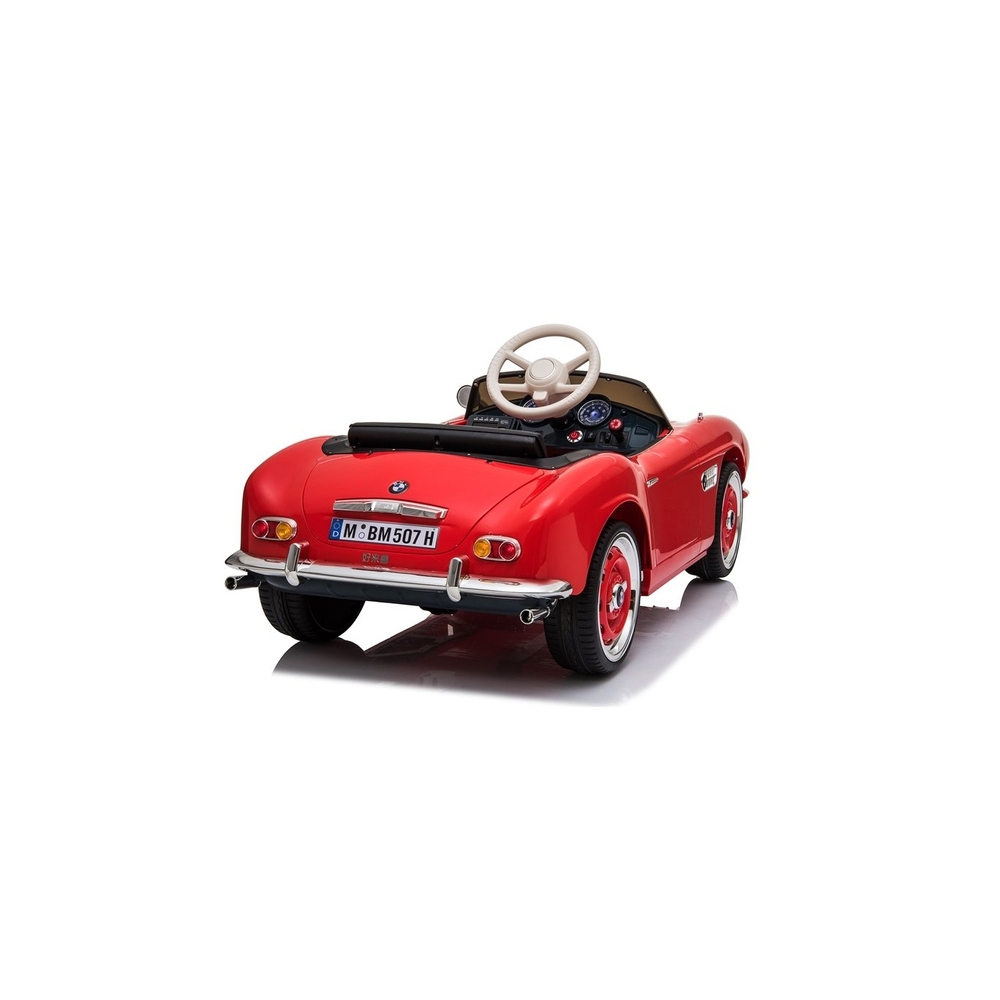Auto na Akumulator BMW Retro Czerwone Lakierowane