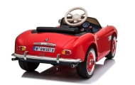 Auto na Akumulator BMW Retro Czerwone Lakierowane