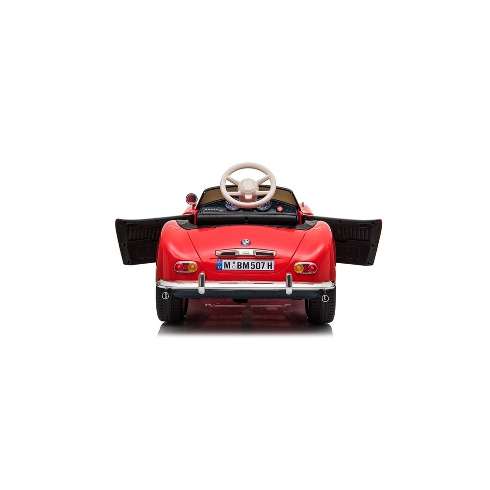 Auto na Akumulator BMW Retro Czerwone Lakierowane