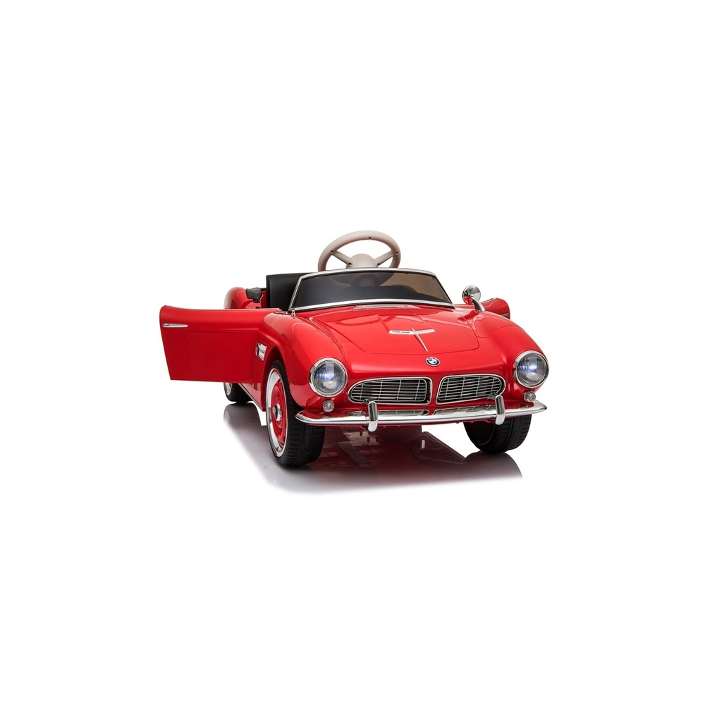 Auto na Akumulator BMW Retro Czerwone Lakierowane