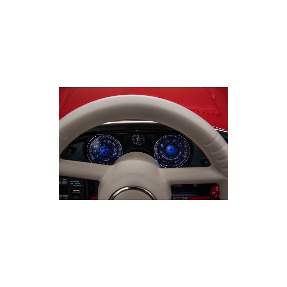 Auto na Akumulator BMW Retro Czerwone Lakierowane
