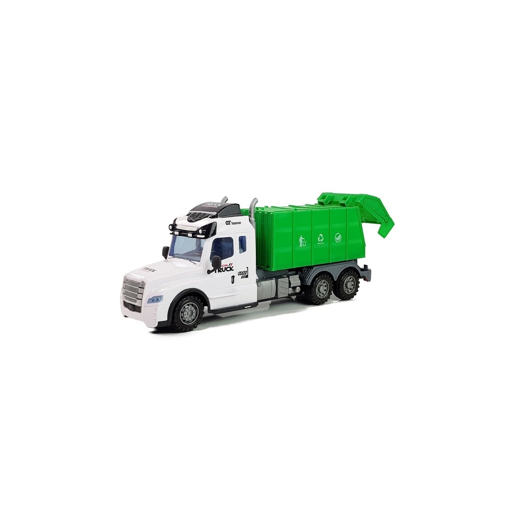 Nuotolinio valdymo R/C šiukšliavežė-Žaislai, Auto ir transporto žaislai, Valdomos radijo bangomis-e-vaikas