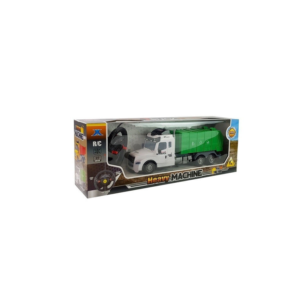 Nuotolinio valdymo R/C šiukšliavežė-Žaislai, Auto ir transporto žaislai, Valdomos radijo bangomis-e-vaikas