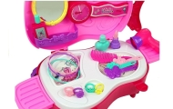 Portable Dressing Table in a Violin case with mirror