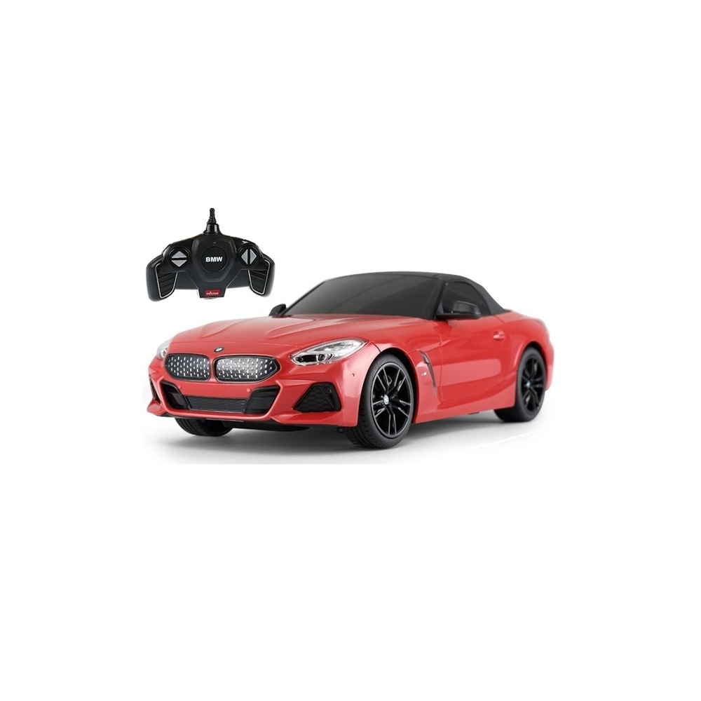 R/C automobilis „BMW Z4 Roadster“ („Rastar“), 1:18, raudonas-Žaislai, Auto ir transporto žaislai, Valdomos radijo bangomis-e-vai