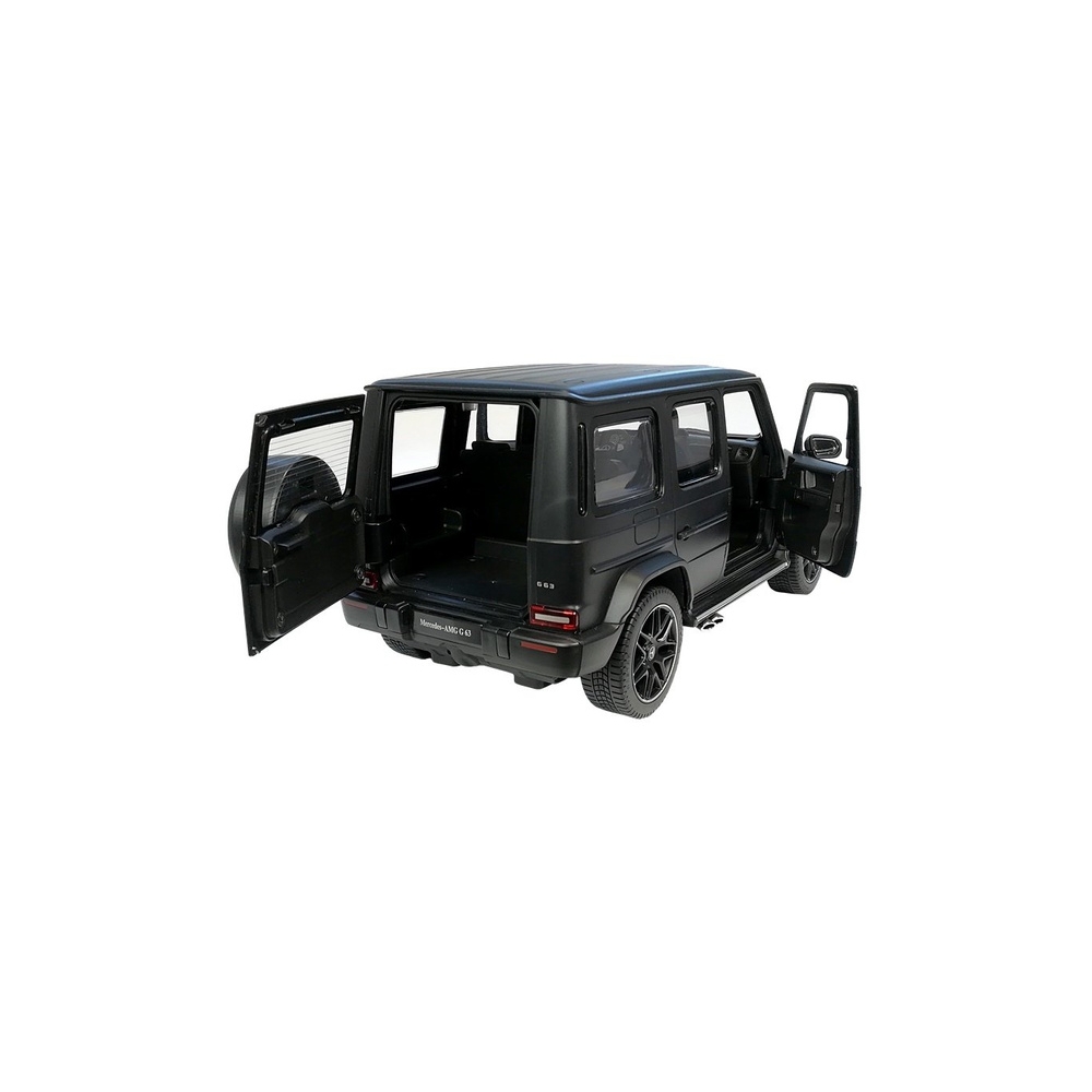 Nuotoliniu būdu valdomas Mercedes G63 Rastar R/C, juodos spalvos-Žaislai, Auto ir transporto žaislai, Valdomos radijo bangomis-e