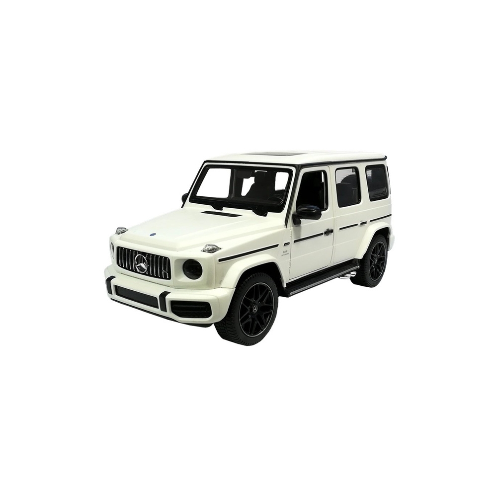 Nuotoliniu būdu valdomas Mercedes G63 Rastar visureigis R/C, baltas, 1:14-Žaislai, Auto ir transporto žaislai, Valdomos radijo b