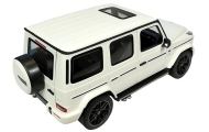 Nuotoliniu būdu valdomas Mercedes G63 Rastar visureigis R/C, baltas, 1:14