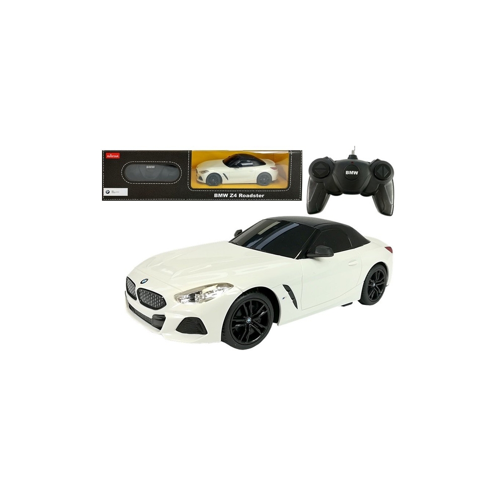 BMW Z4 Roadster R/C Rastar 1:24 Baltas