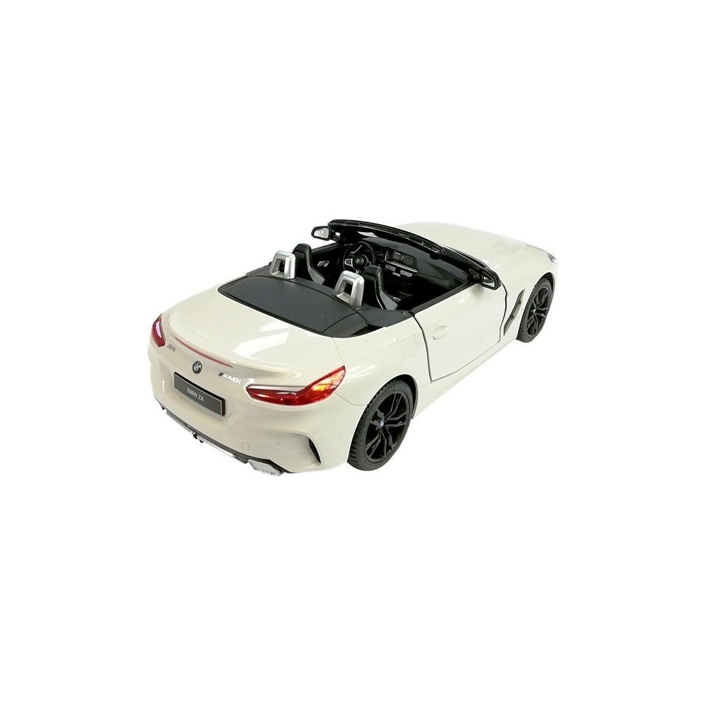 Automobilis R/C BMW Z4 Roadster Rastar 1:14 Baltas