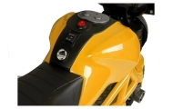 Elektrinis motociklas GTM1188, Yellow-Elektromobiliai vaikams, Motociklai-e-vaikas