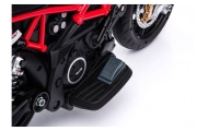 Aprilia A007 akumuliatoriaus Transporto priemonė Juoda-Elektromobiliai vaikams, Motociklai-e-vaikas