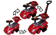 Jeździk z Pchaczem Mega Car 3w1 Czerwony