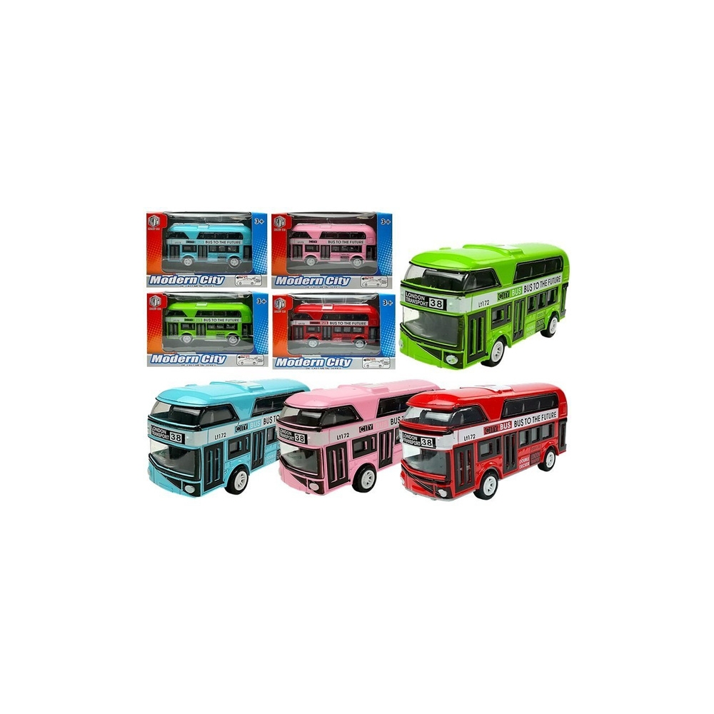 Vairavimo autobusas 4 spalvos, 1 vnt